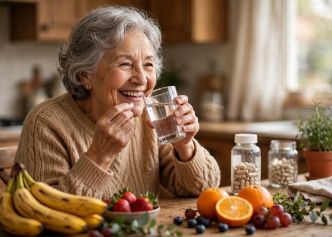 Suplemento alimentar para idosos: 9 tipos e como usar