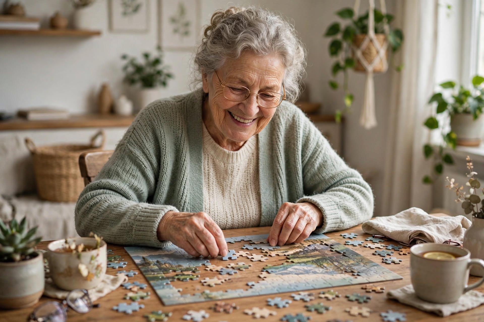 Três práticas simples ajudam a preservar a memória em adultos com mais de 60 anos no dia a dia
