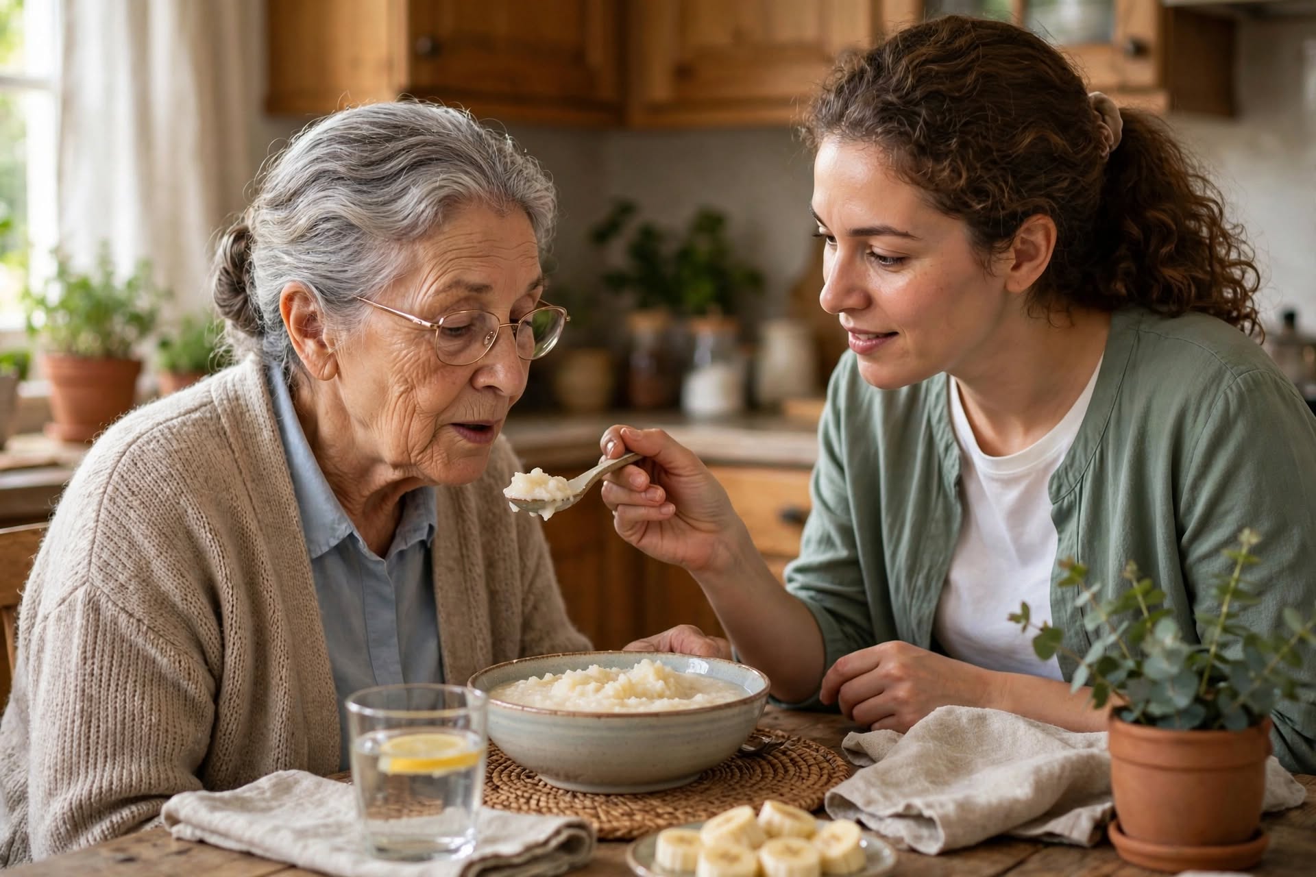 Disfagia em Idosos: Como Identificar os Sinais e Adaptar a Alimentação com Segurança